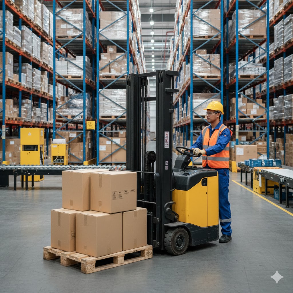 Práce v logistice a skladu